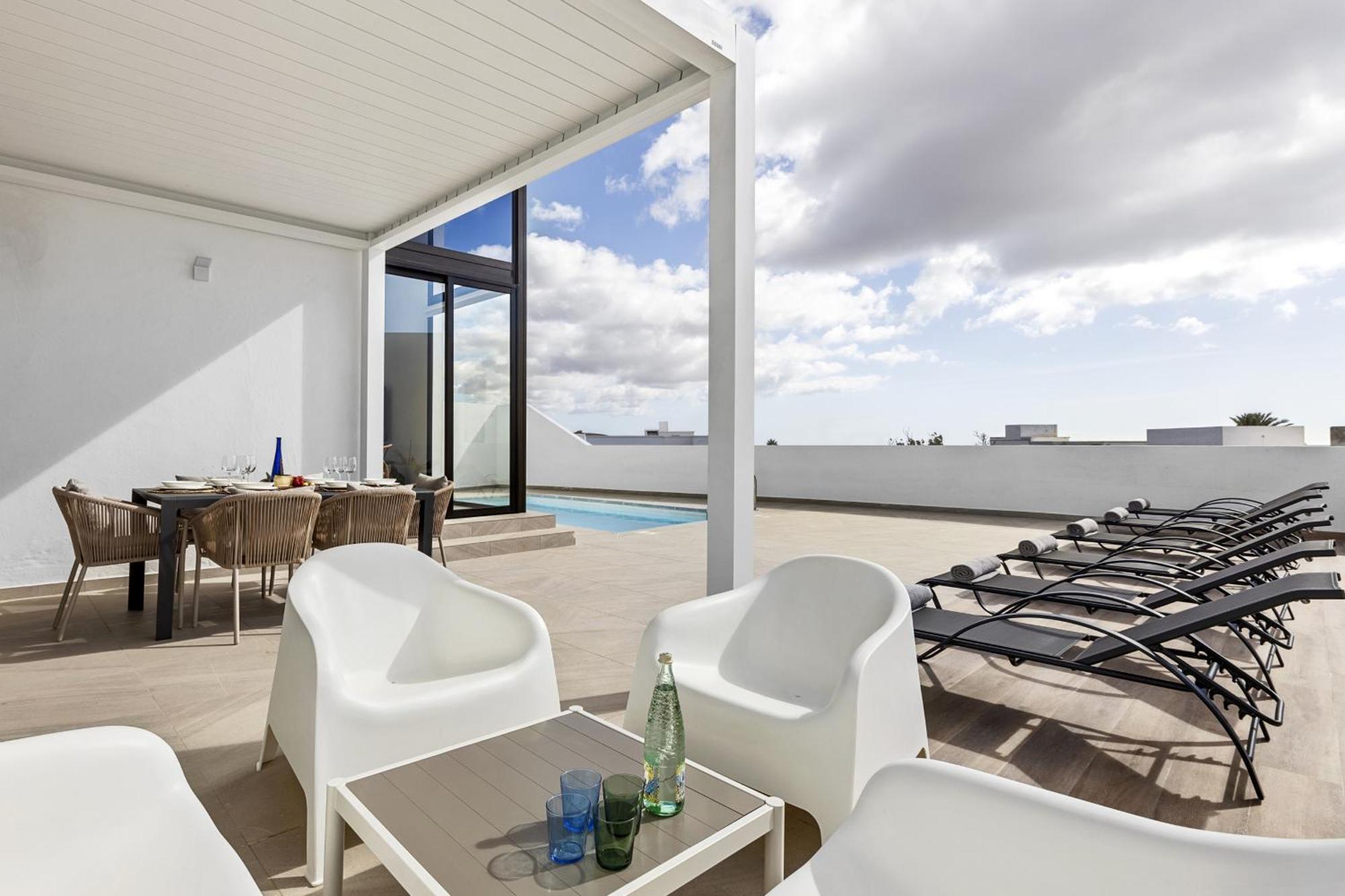 Casahost Fontaine Bleue Villa Tias Exterior photo