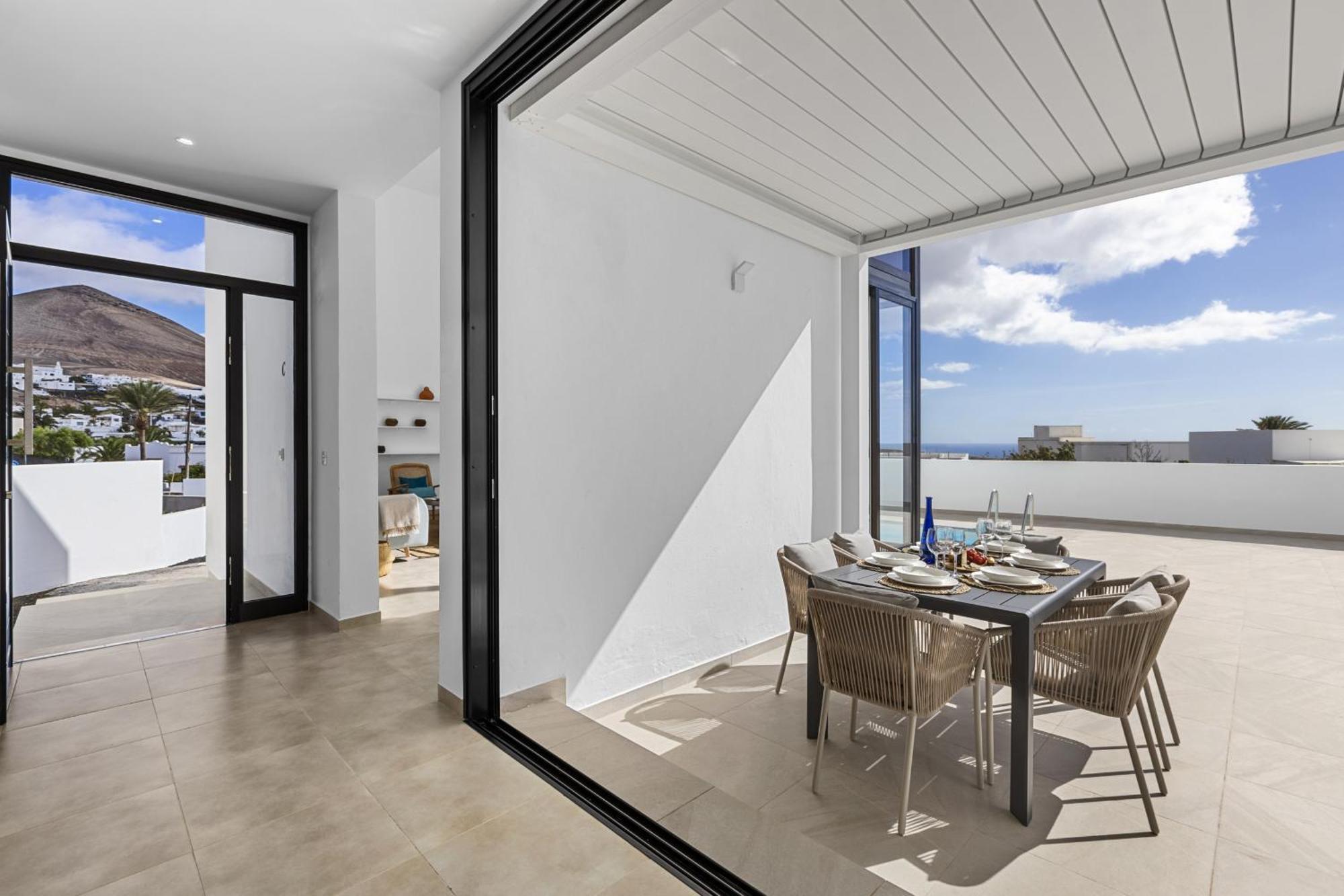 Casahost Fontaine Bleue Villa Tias Exterior photo