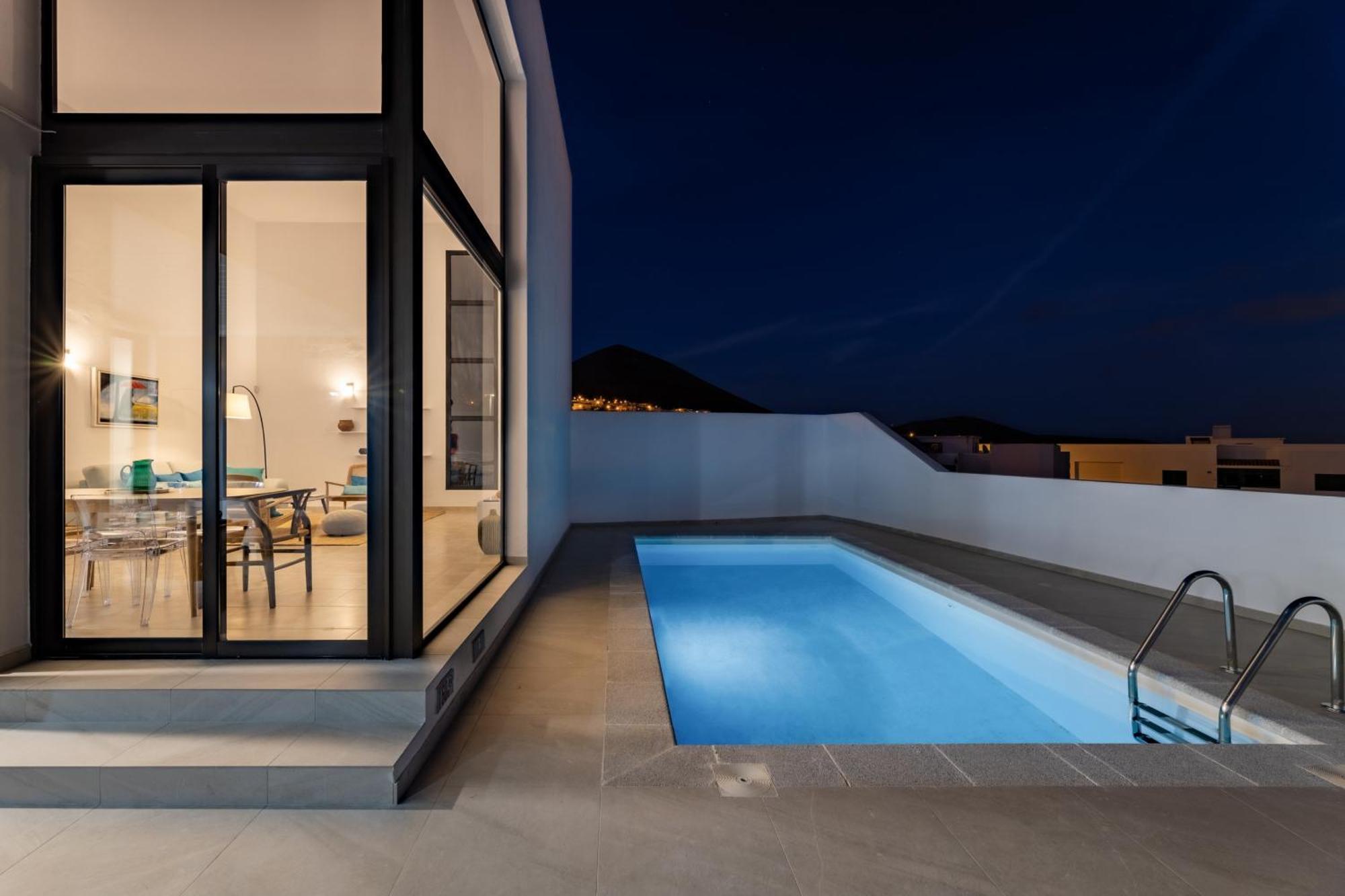 Casahost Fontaine Bleue Villa Tias Exterior photo