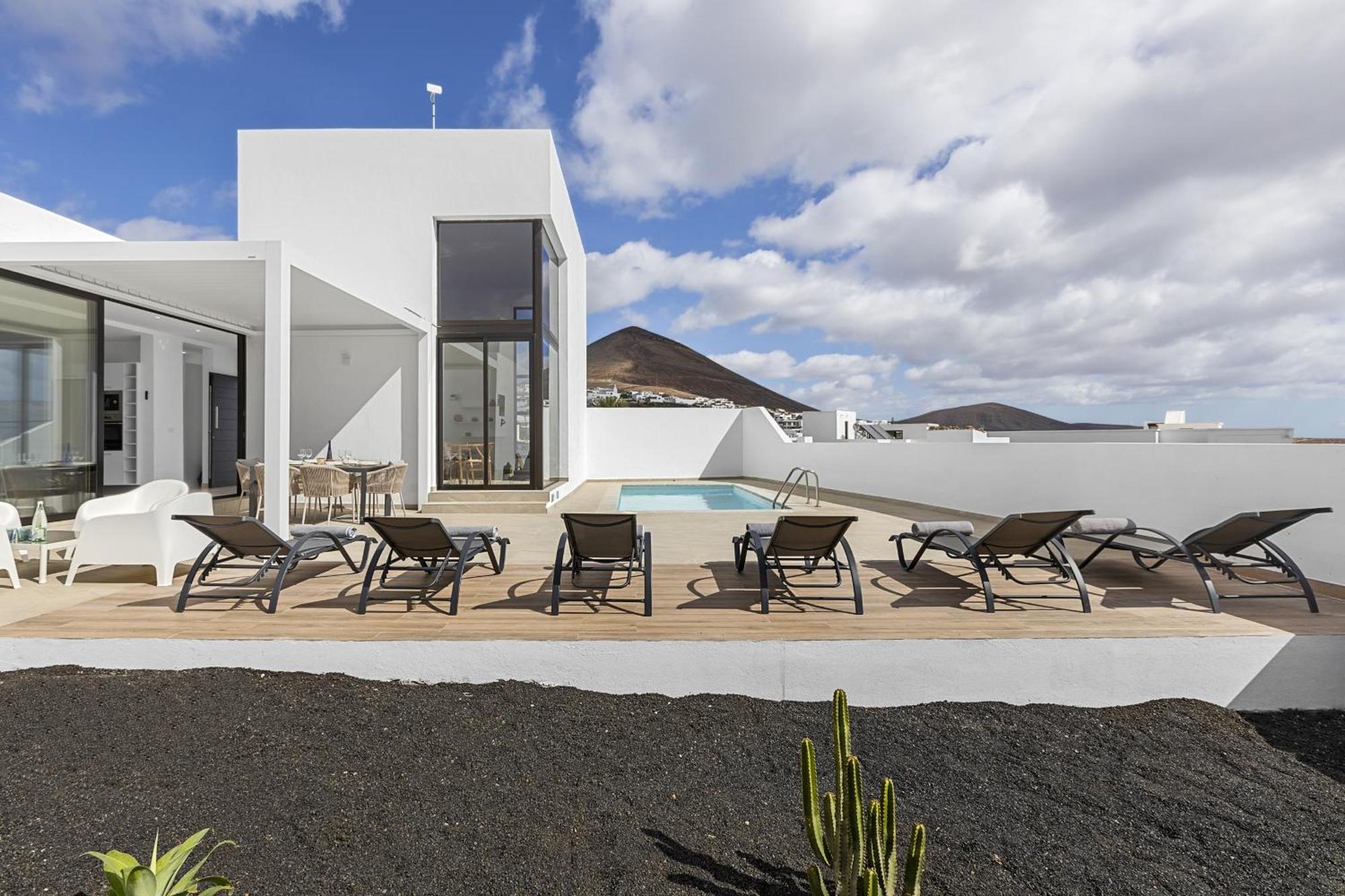 Casahost Fontaine Bleue Villa Tias Exterior photo